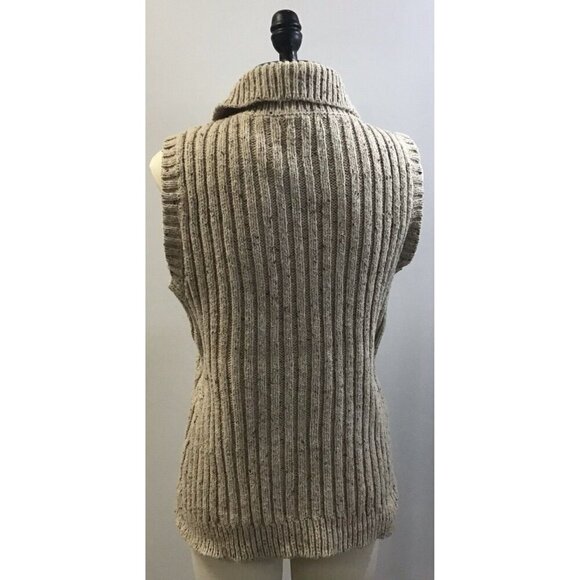 St.  Johns Bay Womans Brown Cardigan size MD - Picture 3 of 3